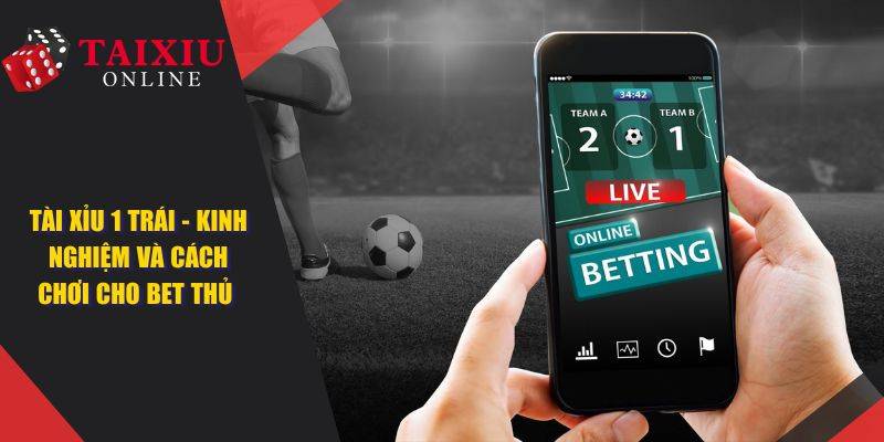 Tài Xỉu 1 Trái Và Cách Bắt Kèo Thông Minh, Dễ Trúng Lớn